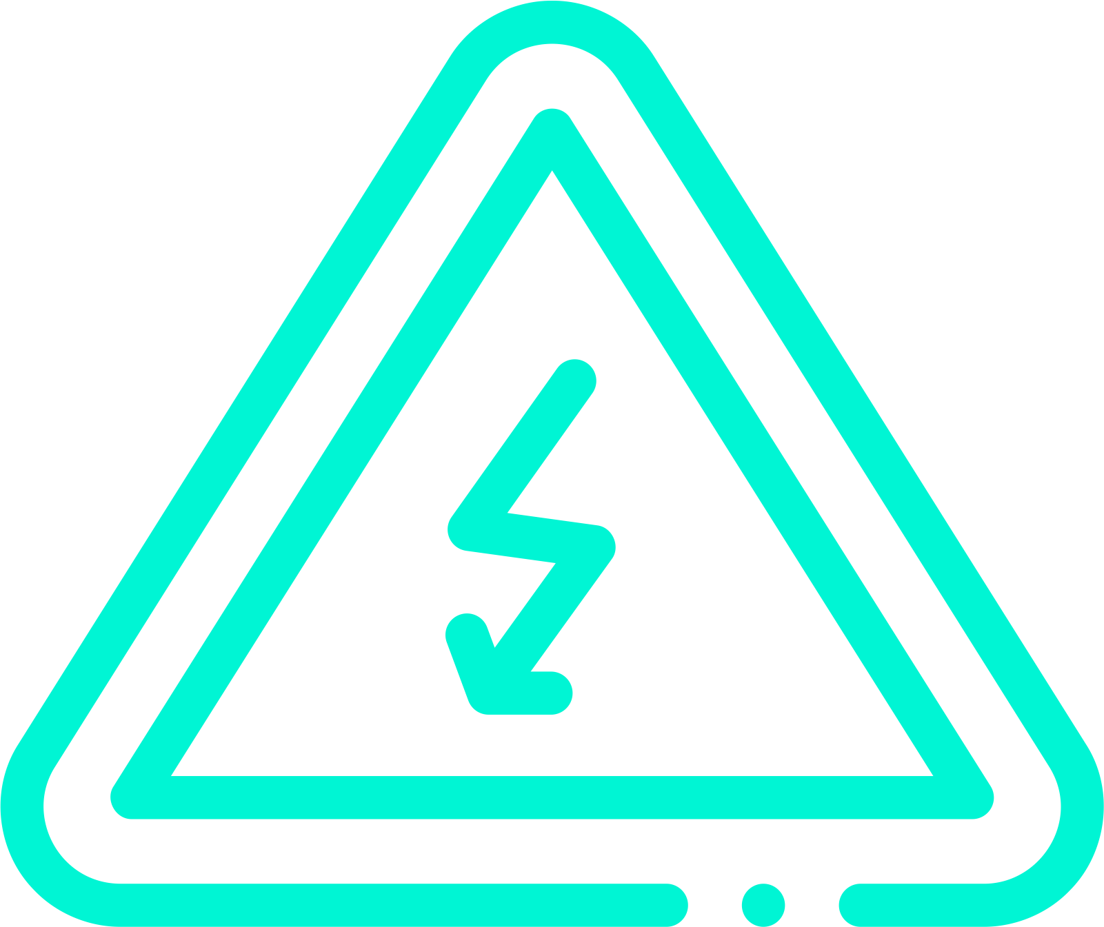 icono de riesgo electrico